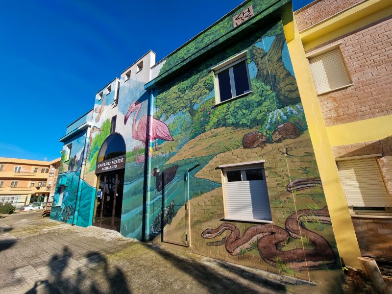 Photo of Chus’ Lagoon mural