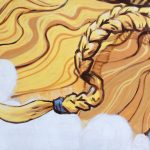 a detail of Chus’s agriculture mural