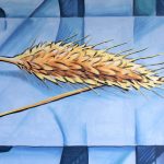 a detail of Chus’s agriculture mural