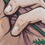 a detail of Chus’s agriculture mural