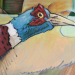 a detail of Chus’ wild nature mural